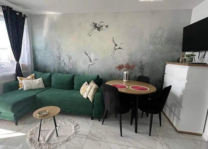 Apartment Pila- Balkon-3 Osoby-2 Lozka-przytulny