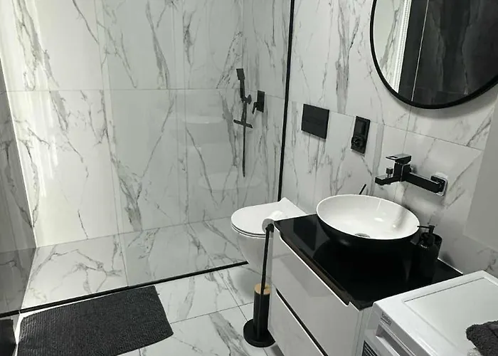 Apartament Piła- Balkon-3 Osoby-2 łóżka-przytulny *